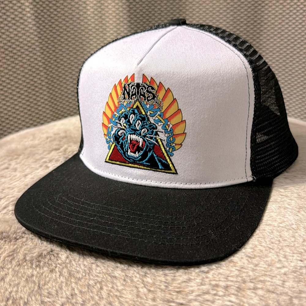 Brand New Santa Cruz Skateboards Natas panther screaming hand snapback